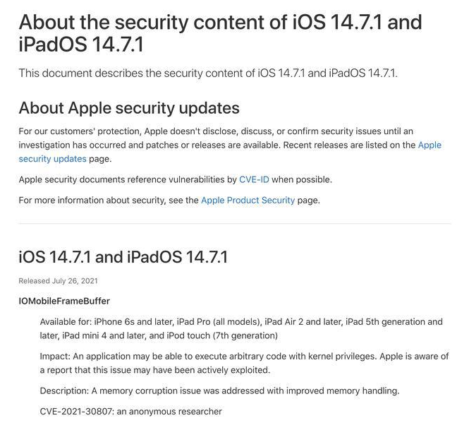 古蔺苹果手机维修分享iOS 14.7.1 正式版更新内容及升级方法 